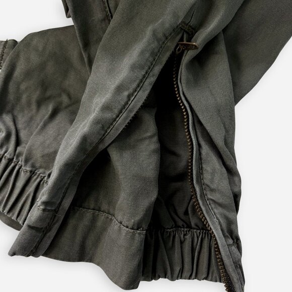 LOFT Olive Green Ankle Cargo Pants - Picture 6 of 9